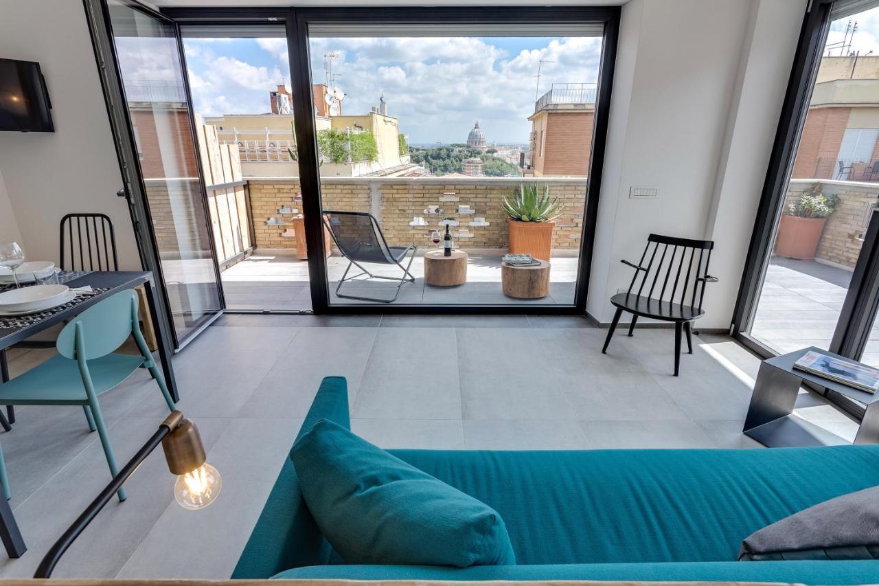 Rome As You Feel - Vatican Terrace Apartments With View Dış mekan fotoğraf